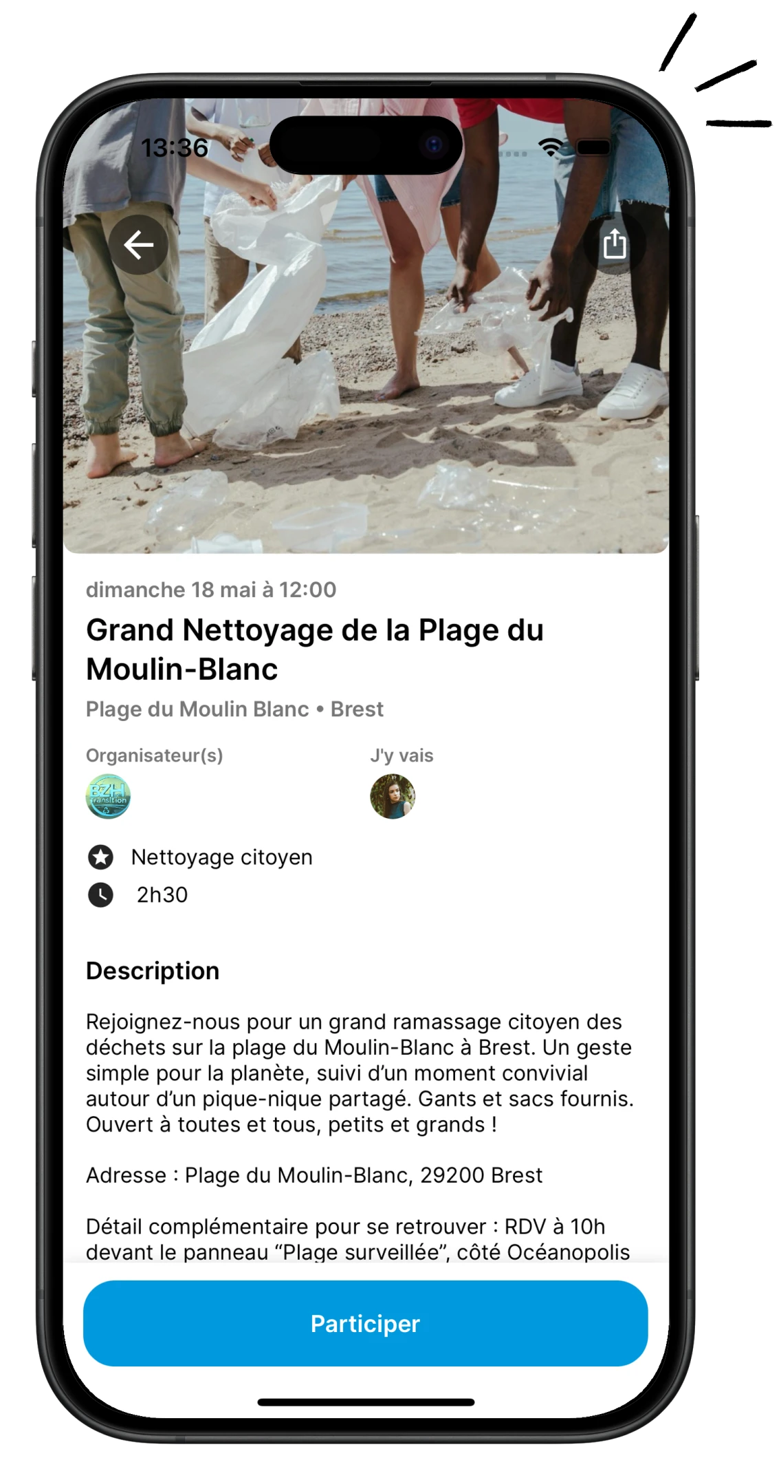 Suis toutes tes activités bénévoles au même endroit !